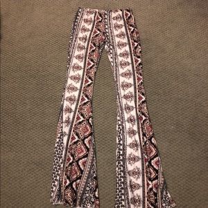 Boho flare pants